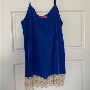 Floral Laced Tank Top